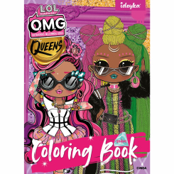 Розмальовки та актівітібуки (2-6 років) - Розмальовка Ідейка LOL OMG Queens 2 (LCB15)