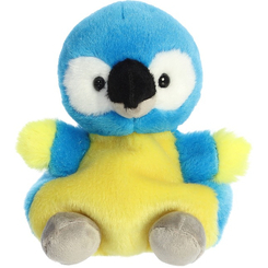 М'які тварини - М'яка іграшка Aurora Palm Pals Синє-жовтий ара 12 см (210557B)