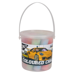 Канцтовары - Мел цветной Yes Jumbo Street Drift в ведре 12 шт (400512) Канцтовары - Мел цветной Yes Jumbo Street Drift в ведре 12 шт (400512)