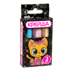 Канцтовары - Мел Strateg разноцветный (50110) (4823113839413)