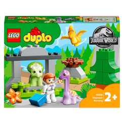 Конструктори LEGO - Конструктор LEGO DUPLO Jurassic World Ясла для динозаврів (10938)