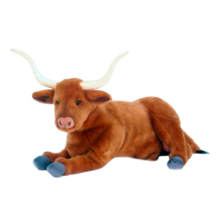 М'які тварини - М'яка іграшка Hansa Бик 44 см (4806021955512)