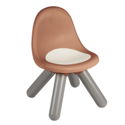 Дитячі меблі - Стілець зі спинкою дитячий Smoby терракотово-сірий (7600880122) Дитячі меблі - Стілець зі спинкою дитячий Smoby терракотово-сірий (7600880122)