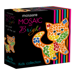 Мозаика - Набор стеклянной мозаики Mosaaro Котик (MA7006)