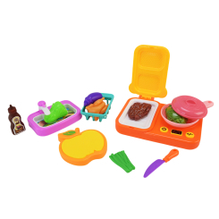 Дитячі кухні та побутова техніка - Ігровий набір Країна Іграшок Плита Funny play house (345-17B)