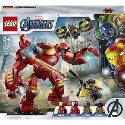 Конструктори LEGO - Конструктор LEGO Marvel super heroes Халкбастер Залізної Людини проти агента AIM (76164)