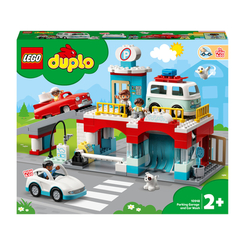Конструктори LEGO - Конструктор LEGO DUPLO Гараж і автомийка (10948)