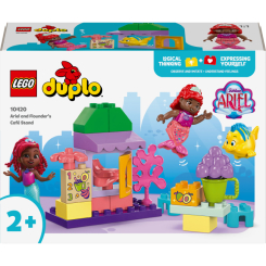 Конструкторы LEGO - Конструктор LEGO DUPLO Disney Кофейня Ариэль и Флаундера (10420)