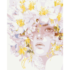 Товари для малювання - Картина за номерами Art Craft Золотисті тичинки з металізованими фарбами 40 х 50 см (10190-AC)