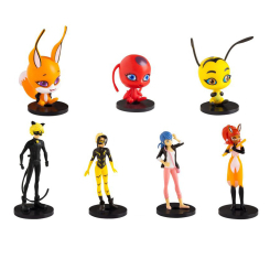 Фигурки персонажей - Набор фигурок-топеров Miraculous Леди Баг (MLB2070_A) Фигурки персонажей - Набор фигурок-топеров Miraculous Леди Баг (MLB2070_A)
