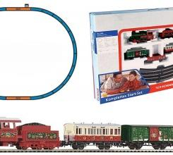 Залізниці та потяги - Стартовий набір Різдвяний поїзд з вагонами (57080)