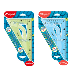 Лінійка Maped Косинець Unbreakable в асортименті (MP.244621)