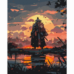 Товари для малювання - Картина за номерами Brushme Місія самурая (BS53819)