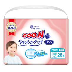 Товары по уходу - Трусики-подгузники Goo.N Plus ХXL (13-25 кг) 28 штук (21001513)