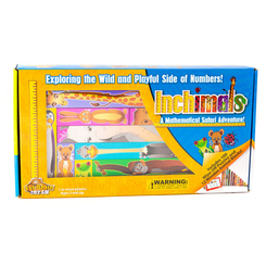 Обучающие игрушки - Обучающий набор Fat Brain toys Inchimals Зверята для счета (F038ML)