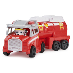 Фигурки персонажей - Набор Paw Patrol Big truck Большой спасательный автомобиль-трансформер с водителем Маршалл (SM17776/6172)