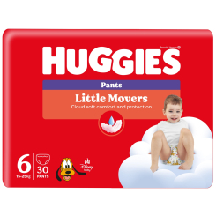 Підгузки - Підгузки-трусики Huggies Little Movers Jumbo 6 15-25 кг 30 x 2 шт (5029053564395)