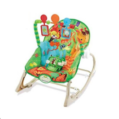 Крісла-качалки - Шезлонг Fitch Baby 51 x 9 x 41 см Multicolor (142422)