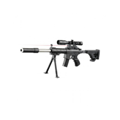 Стрілецька зброя - Дитячий автомат ігровий Bambi M2019-1 із сошками та лазером (53052)