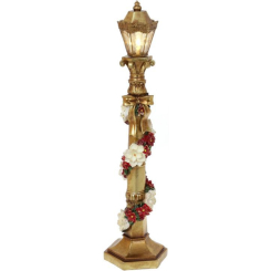 Аксессуары для праздников - Фонарик с Led подсветкой декоративный gold Bona DP113701