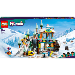 Конструктори LEGO - Конструктор LEGO Friends Святкова гірськолижна траса й кафе (41756)