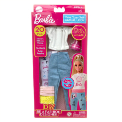 Одежда и аксессуары - Набор для стилизации одежды Barbie Кэжуал-стиль (BBFD1-A)