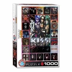 Пазлы - Пазл Eurographics Альбомы KISS 1000 элементов (6000-5305)