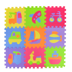 Розвивальні килимки - Розвиваючий килимок Країна Іграшок Пазл фомовий (EVA1908)