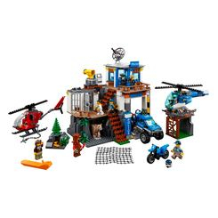 Конструктори LEGO - Конструктор LEGO City Штаб квартира гірської поліції (60 174) (60174)