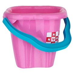 Набори для пісочниці - Відерце Numo toys Вежа рожеве (710 1453/1029/pink) (710 1453/1029 /pink)