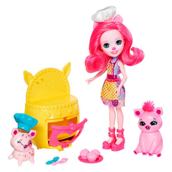 Игрушечные наборы - Набор Enchantimals Кукла с друзьями (FCC62/FJJ28)