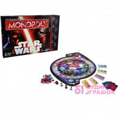 Настільні ігри - Настільна гра Монополія Hasbro Star Wars (B0324121)