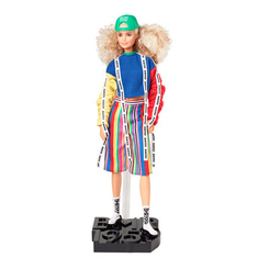 Куклы - Коллекционная кукла Barbie BMR 1959 кучерявая блондинка (GHT92)