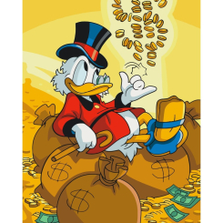 Товари для малювання - Картина за номерами Art Craft Scrooge McDuck 40 х 50 см (11576-AC) Товари для малювання - Картина за номерами Art Craft Scrooge McDuck 40 х 50 см (11576-AC)