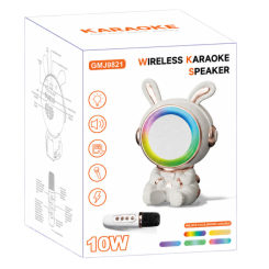 Мікрофони - Караоке система з мікрофоном та колонкою DIY Toys Space Rabbit (CJ-4877641)