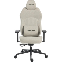 Меблі для геймерів - Ігрове крісло GamePro Light grey fabric (GC760LG) Меблі для геймерів - Ігрове крісло GamePro Light grey fabric (GC760LG)