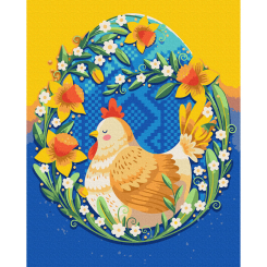 Товари для малювання - Картина за номерами Brushme Пасхальне Щастя Поліна Скурихіна (BS53953)