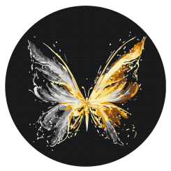 Товари для малювання - Картина за номерами Brushme Магічний метелик 30 см (RCB00123M) Товари для малювання - Картина за номерами Brushme Магічний метелик 30 см (RCB00123M)