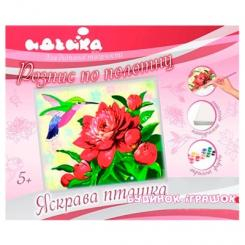 Товары для рисования - Роспись по полотну Яркая птица Идейка (7132)