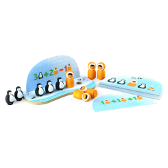 Обучающие игрушки - Учебная игра DJECO Считай с пингвинами (DJ01612)