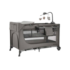 Манежі - Ліжко-манеж с пеленатором Kinderkraft Joy 2 Dark Grey (KLJOY02DGR000AC) Манежі - Ліжко-манеж с пеленатором Kinderkraft Joy 2 Dark Grey (KLJOY02DGR000AC)