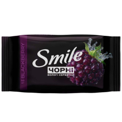 Товари для догляду - Вологі серветки Smile з ароматом ожини (42213010)