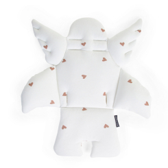 Товари для догляду - Подушка до стільчика для годування Childhome універсальна Angel hearts (CCASCJOH)