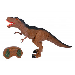 Фігурки тварин - Динозавр коричневий зі світлом і звуком Same Toy Dinosaur World (RS6123Ut)