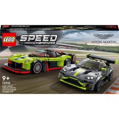 Конструктори LEGO - Конструктор LEGO Speed ​​Champions Aston Martin Valkyrie AMR PRO та Aston Martin Vantage GT3 (76910)