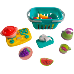 Наборы профессий - Игровой набор Beiens Корзина с овощами и фруктами 25 предметов (B118) Наборы профессий - Игровой набор Beiens Корзина с овощами и фруктами 25 предметов (B118)