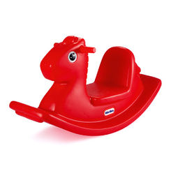 Крісло-качалки, шезлонги - Качалка Little Tikes Outdoor Весела конячка червона (167000072)