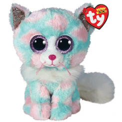 М'які тварини - М'яка іграшка TY Beanie Boo's Кіт Опал 25 см (37288)