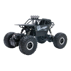 Радіокеровані моделі - Машинка Off-road crawler Max speed матовий чорний метал 1:18 (SL-112RHMBl)