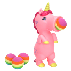 Антистрес іграшки - Іграшка-антистрес HogWild Стріляюче звірятко Єдиноріг​ рожевий (HW54906)